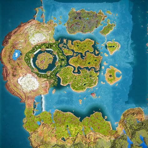 The Center Resource Map - ARK: Survival Ascended | Wikily.gg