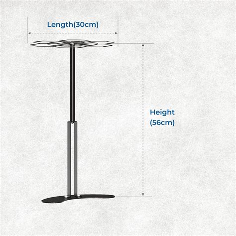 Rotating Medal Display Stand for 75 Medals – Tabletop Medal Hanger for