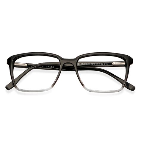Black Maroon Black Full Rim Square Vincent Chase VC Classic Acetate VC ...