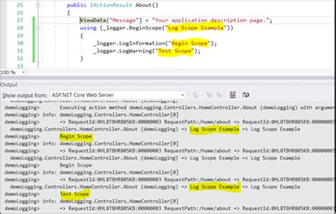 Disable ASP.NET Logging 的图像结果