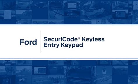 Image result for Ford SecuriCode Factory Code Location
