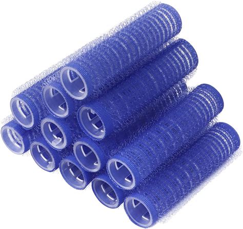 12PCS Self Grip Hair Rollers Set, Self Holding Rollers Gripping Sticky ...