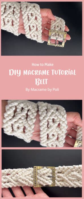 Image result for Easy Macrame Belt Tutorials