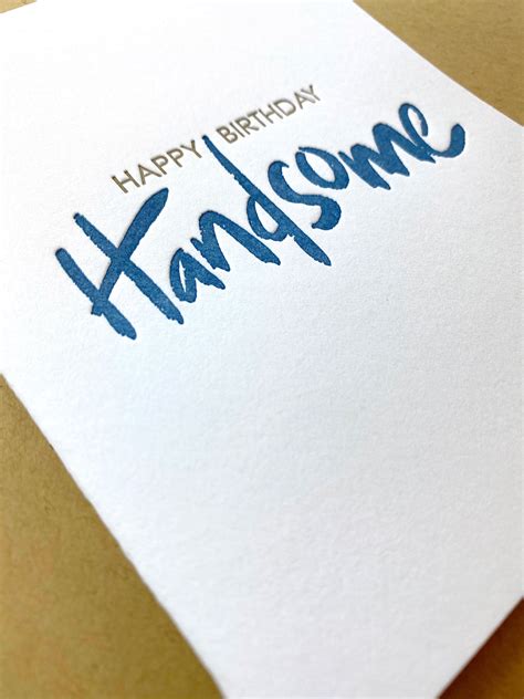 Happy Birthday Handsome