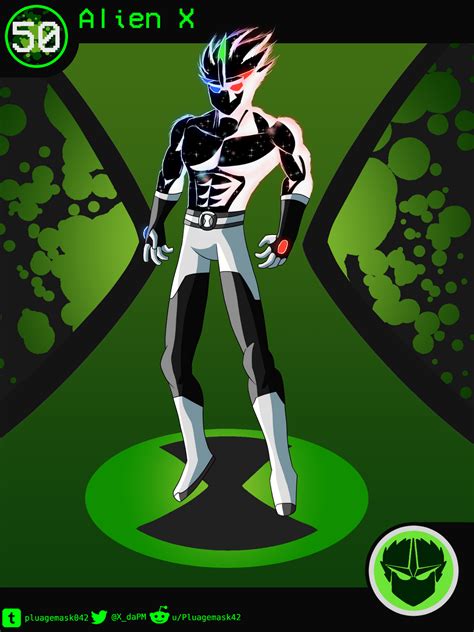 Image result for Alien X Ben 10 Drawing