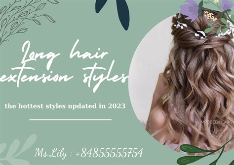 Long hair extension styles: the hottest styles updated in 2023