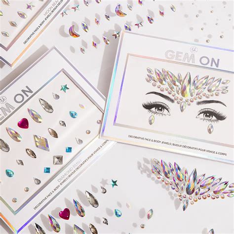Buy BH Gem On Decorative Face & Body Jewels Online - HOK Makeup