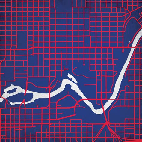 Gonzaga University Campus Map Art - City Prints