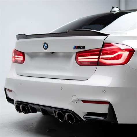 BMW M3 (F80) Carbon Fibre CS Rear Spoiler – Carbon Noire