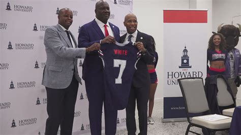 Former Howard quarterback Ted White introduced as Bison head football coach | wusa9.com