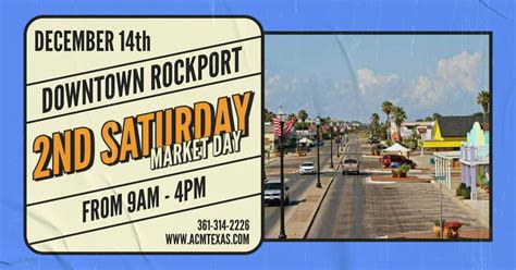 ? Join us for the Downtown Rockport 2nd Saturday December Market ...