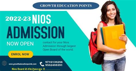 NIOS Admission 2022 23 Online Admission Open For 10th 12th In New Uttam ...