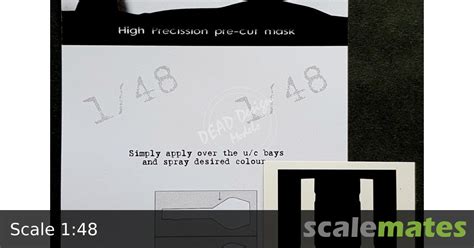 N1K2-j Shiden KAI - Undercarriage Bays Mask, DEAD Design Models UC48006