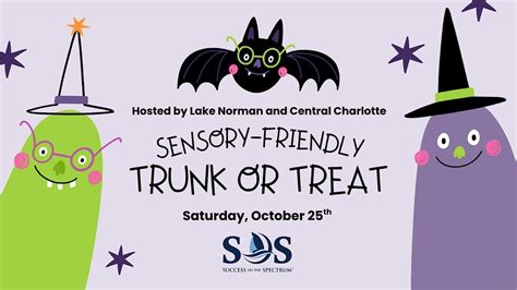 Sensory Friendly Trunk or Treat, SOS Lake Norman, Cornelius, 25 October ...