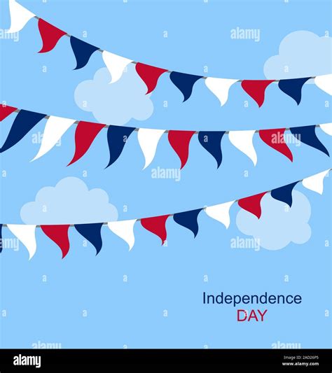 Red white and blue flags hi-res stock photography and images - Alamy