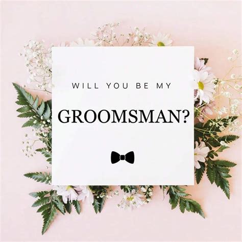 Best Man Proposal Cards - Will You Be My Best Man - Will You Be My Best ...