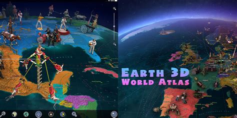 Globe Atlas World Map 3D 的图像结果