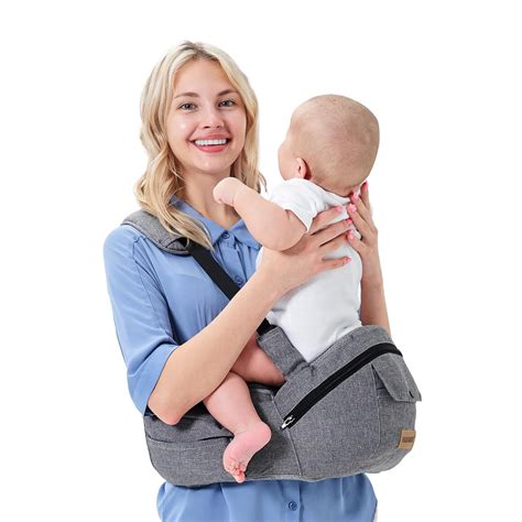 Amazon.com: VARRONOBE Baby Hip Carrier, CPC Certified, Ergonomic Baby ...