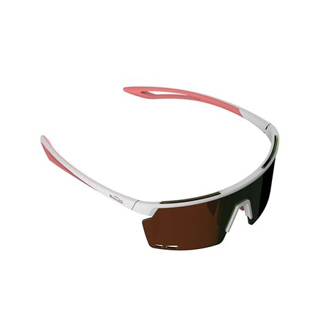 Magicshine Rouler Classic Sports Sunglasses-White/Pink