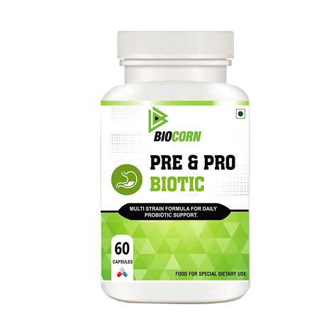 Pre-Pro Biotic Capsules | Multistrain Formula for Probiotic Support ...