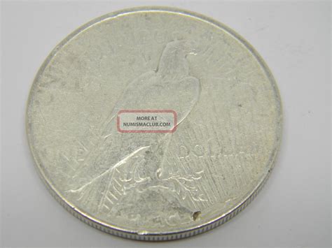 1922 Peace One Dollar Silver Coin T738