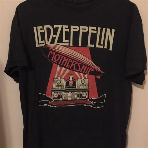 OFFICIAL LED ZEPPELIN MOTHERSHIP T-SHIRT SIZE LARGE... - Depop