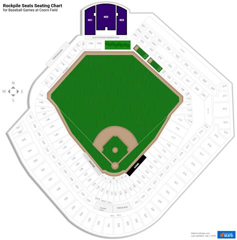 Coors Field Rockpile Seats - RateYourSeats.com