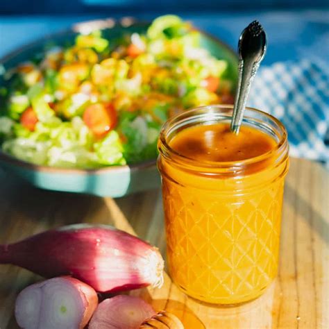 Honey French Dressing (Easy Shallot Salad Dressing) - A Recipe For Fun