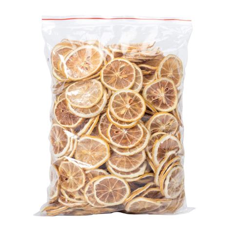 Amazon.com: SXET Dried Lemon Slices, 500g/17.6oz Sun-dried Lemon Slices ...
