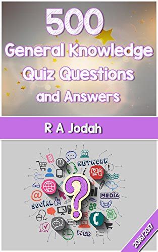 500 General Knowledge Quiz Questions and Answers eBook : Jodah, Ralph ...