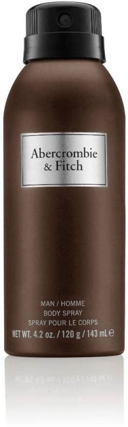 Abercrombie & Fitch First Instinct Men Eau De Toilette BODY SPRAY 143ml ...