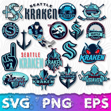 Seattle Kraken Logo SVG, Kraken Logo NHL, Seattle Kraken PNG | Inspire ...