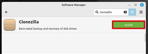 Clonezilla Linux Mint 的图像结果