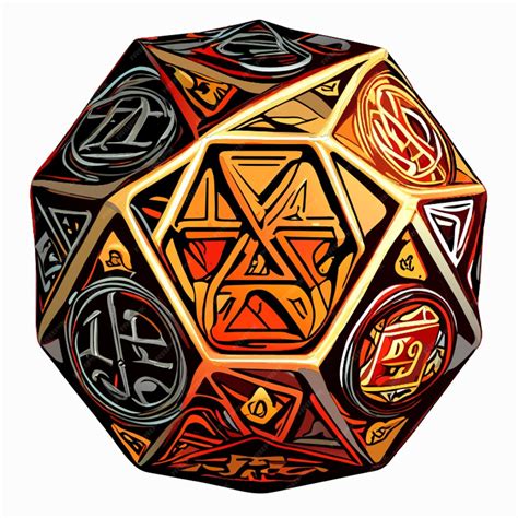 Premium Vector | Realistic twelve sided dice high detailed ...