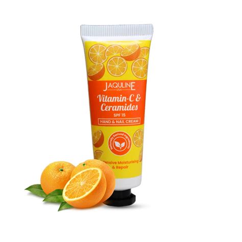 Jaquline USA Vit-C & Ceramides Hand cream- Nourishes hand, makes hand ...