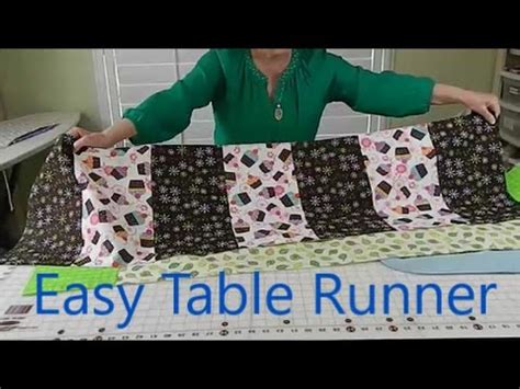 Image result for Table Runner Tutorial YouTube