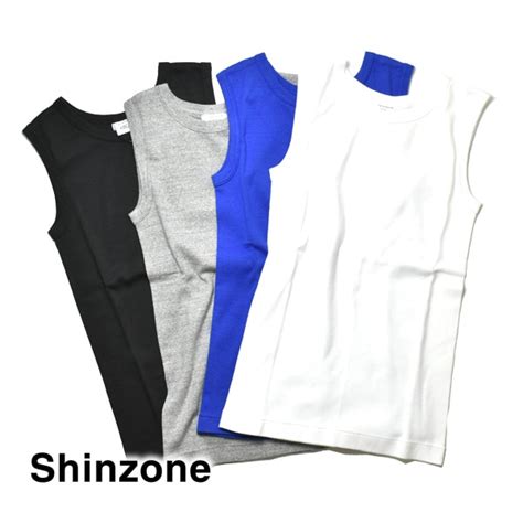 THE SHINZONE シンゾーン CIRCULAR RIB N/S サーキュラーリブ ノースリーブ カットソー 24MMSCU07 ...