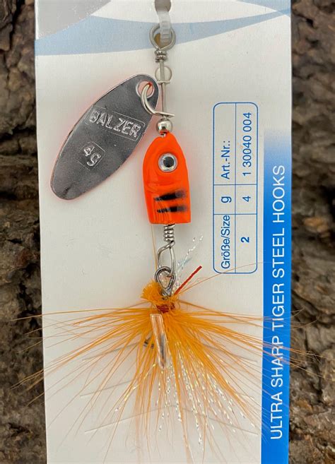 Balzer Colonel 3D Bleikopfspinner orange Tiger 4g | Der Angler