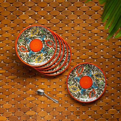 Quarter Plates - Buy Ceramic Quarter Plates Online in India – ExclusiveLane