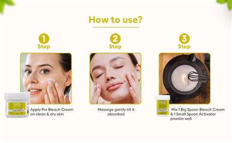 VLCC Insta Glow Herbal Bleach 27 gm | Cucumber & Rose Petals | Post ...