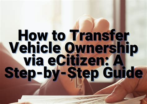 How To Transfer Car Ownership In Japan