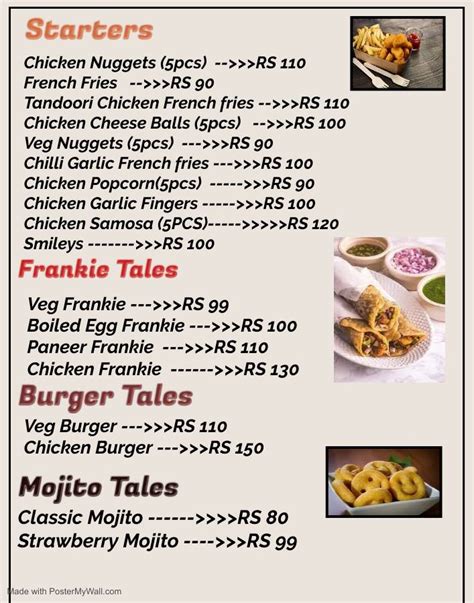 Menu at Crunch & Knafeh (Previously Doctor`s cafe), Chennai