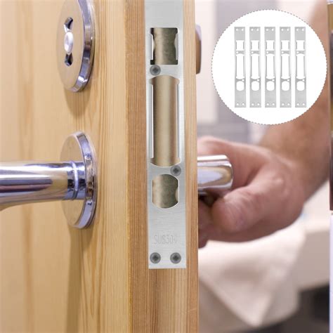 Buy Door Plate Lock Strike Latch Security Guard Frame Reinforcement ...