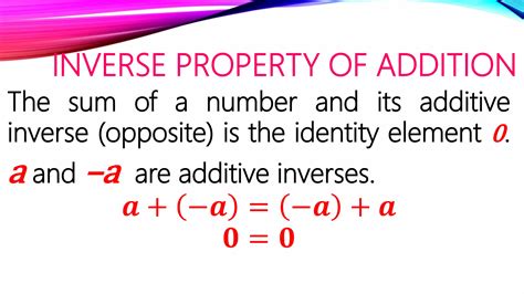 Properties of real numbers | PPTX