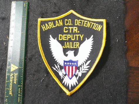 Kentucky Harlan County Detention Center Jailer Police patch peace ...