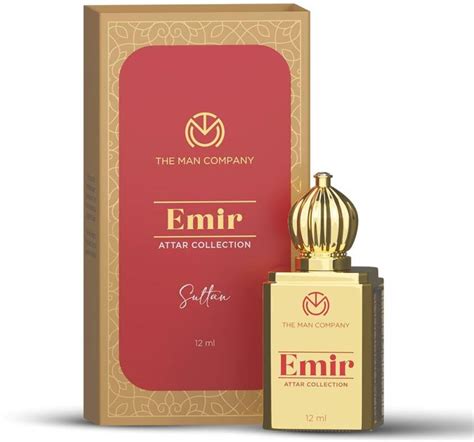 THE MAN COMPANY Alcohol-Free Attar Perfume for Men – Sultan Emir ...