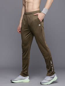 HRX by Hrithik Roshan Solid Men Green Track Pants - Buy HRX by Hrithik ...