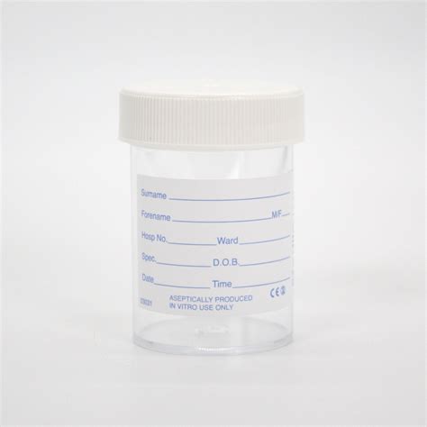 Sputum Pots (White Lid - Not to be used for Semen/Andrology testing) – Synnovis