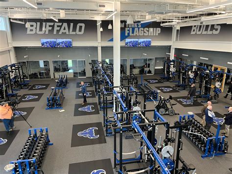 Take a look inside UB’s new weight room for athletes | News 4 Buffalo