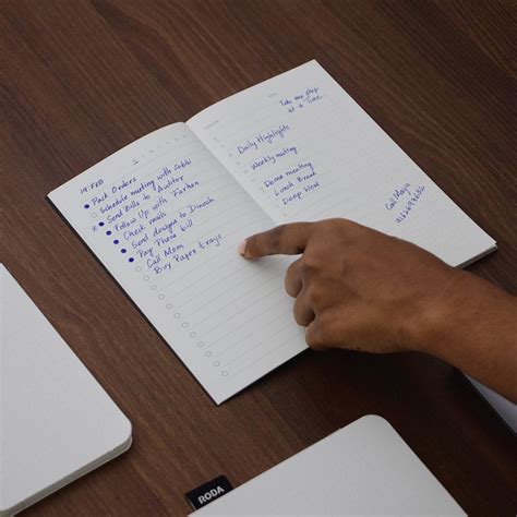 Roda Tasknote Planner- Pack of 2 - SCOOBOO - Roda